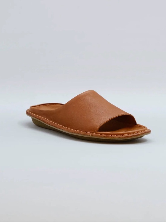 Vibae Shoes - VIBAE SAINT TROPEZ Leather in Cognac Brown NEW Size EU 37